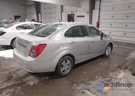 2014 Chevrolet Sonic Lt Auto from USA, damaged, VIN 1G1JC5SH5E4211361